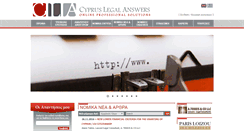 Desktop Screenshot of cypruslegalanswers.com